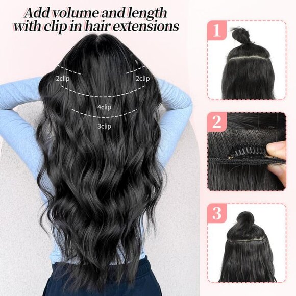 Beautiful Clip in Extensions main image 5